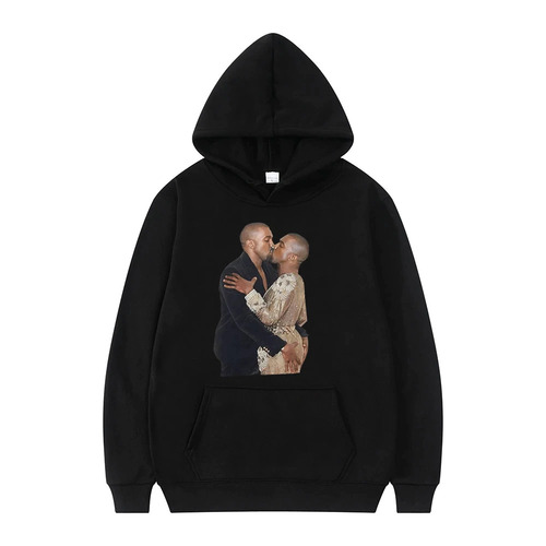 Kanye West Lucky Me Kissing Hoodie